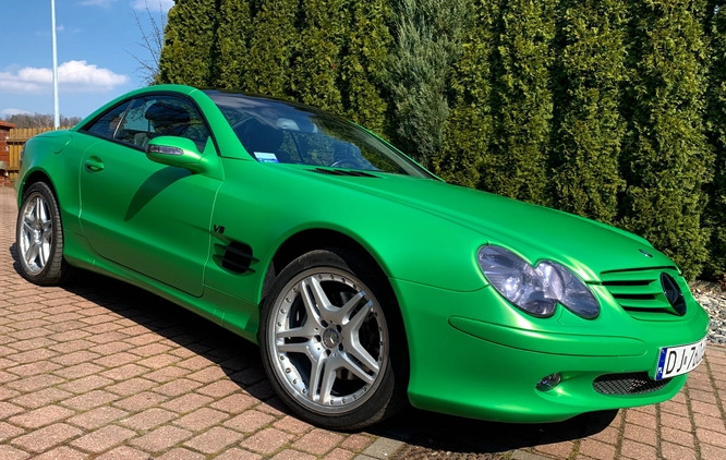 Mercedes-Benz SL cena 64000 przebieg: 128900, rok produkcji 2003 z Góra małe 154